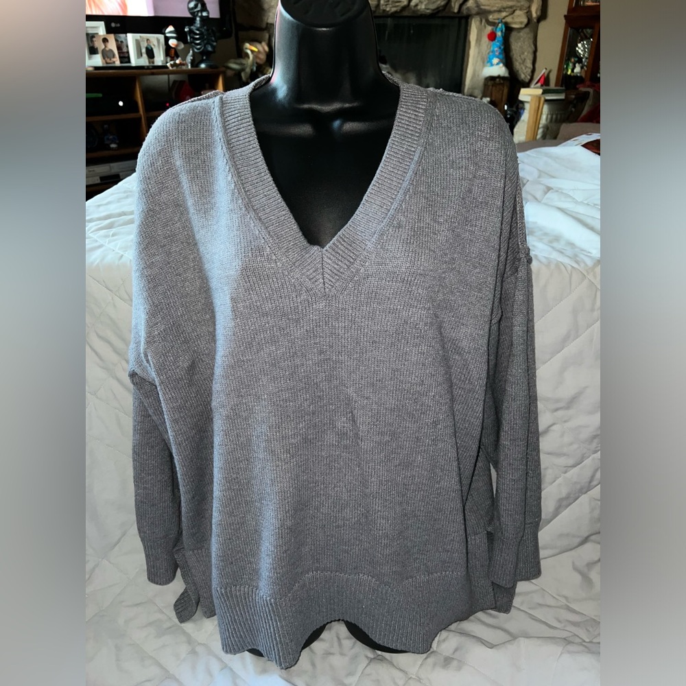 T Tahari V-Neck Sweater